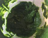A picture of step 2 of Dhaba Style Palak Anda.