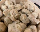 Foto langkah ke 5 dari resep Siomay udang campur Ayam.