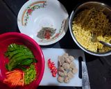 Foto langkah ke 2 dari resep Mie Telor Goreng.