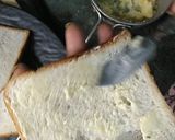 A picture of step 7 of Paneer tikka sandwich.
