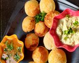 A picture of step 7 of Onion appam.