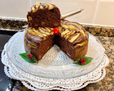 Foto del paso 12 de la receta: Pastel de chocolate y pera caramelizada al ron