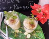 A picture of step 5 of Green Mango Panna.