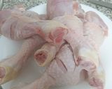 Foto del paso 1 de la receta: Pollo con patatas en salsa de queso
