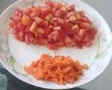 A picture of step 3 of Lemon grass tomato soup.