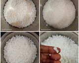 A picture of step 1 of Hariyali Sabudana khichdi.