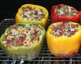 A picture of step 9 of Grilled stuffed peppers.