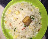 Foto langkah ke 1 dari resep Nasi goreng ikan asin.