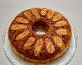 Foto del paso 7 de la receta: Torta invertida de bananas