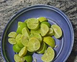 A picture of step 1 of Lime extract.