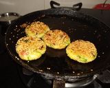 A picture of step 9 of Suji potato cutlet.