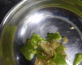 A picture of step 3 of Lima beans sabji.