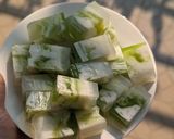 Hình bước làm 4 của món Rau câu vân mây lá dứa