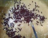 Foto langkah ke 5 dari resep Bolu Kukus Pisang Mekar Tanpa Mixer.