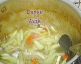 Foto langkah ke 3 dari resep Sayur labu siam dan ikan asap.