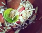 ตำเห็ดหิมะขาว,กุ้งสุก,ไข่ต้ม,ปลาร้าหอม- คีโต วิธีทำสูตร 2 รูป