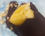 Foto langkah ke 5 dari resep Snack Pisang Ambon Frozen Coklat Kacang.