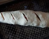 A picture of step 8 of Stromboli pizza.