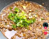 Foto langkah ke 3 dari resep Tim tahu telur daging cincang.