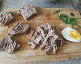 Foto del paso 5 de la receta: Ramen con repollo y ternera