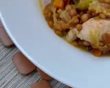 Foto del paso 4 de la receta: Estofado lentejas con verduras y pollo