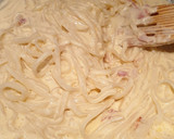Foto del paso 5 de la receta: Noodles de arroz a la carbonara 4 quesos