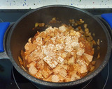 Foto del paso 4 de la receta: *Romanescu con Tofu y Quinoa*