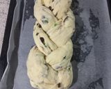 Foto del paso 3 de la receta: Trenza de pasas y frutas abrillantadas