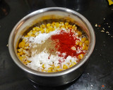A picture of step 3 of Spicy Crispy Corn.