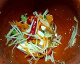 รูปขั้นตอนการทำที่ 7 ของ ส้มตำไทยใส่ไข่เค็ม