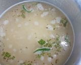 A picture of step 5 of Chicken white malai biryani.