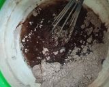 Foto langkah ke 3 dari resep Devil's FoodCake no mixer.
