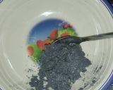 A picture of step 2 of Bitter leave soup and poundo yam.