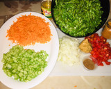 A picture of step 2 of Local salad🥗.