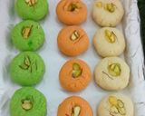A picture of step 4 of Tri colour malai peda independence day special.