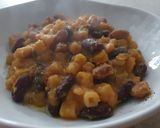 A picture of step 5 of Pasta e (tre) fagioli.