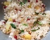 A picture of step 4 of Sabudana Khichdi.