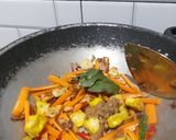 Foto langkah ke 4 dari resep Sayur tauco kacang panjang wortel tahu.