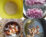 A picture of step 1 of Kerala Ghee Rice (Nei Choru).