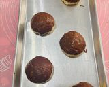 Foto langkah ke 4 dari resep Roti Coklat Bentuk Jamur.