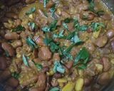 A picture of step 3 of Rajma.