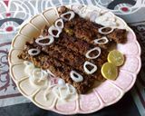A picture of step 3 of Persian kabab, no oven, no BBQ Grill.