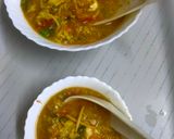 এগড্রপ নুডলস ভেজুস্যুপ (Eggdrop noodles Veg Soup recipe in Bengali) ) রেসিপি ধাপ - 7 ছবি