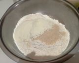 Foto langkah ke 1 dari resep Roti tawar pandan kukus tanpa mixer, tanpa ulen, tanpa telur.