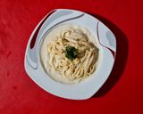 Foto del paso 7 de la receta: Espaguetti con salsa bechamel