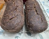 Kovásszal készũlt Feketekenyér #hajdina #rozsliszt recept fázis 6 fotója