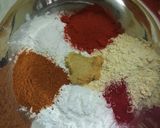 A picture of step 1 of Roadside chilli chicken.