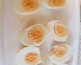 A picture of step 2 of My Devilled Eggs.😀.