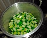 Foto langkah ke 5 dari resep Manisan Labu Putih(Labu panjang/Labu Sayur).