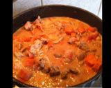 Une image de l'étape 4 de Sauté de porc aux carottes tomates et champignons.